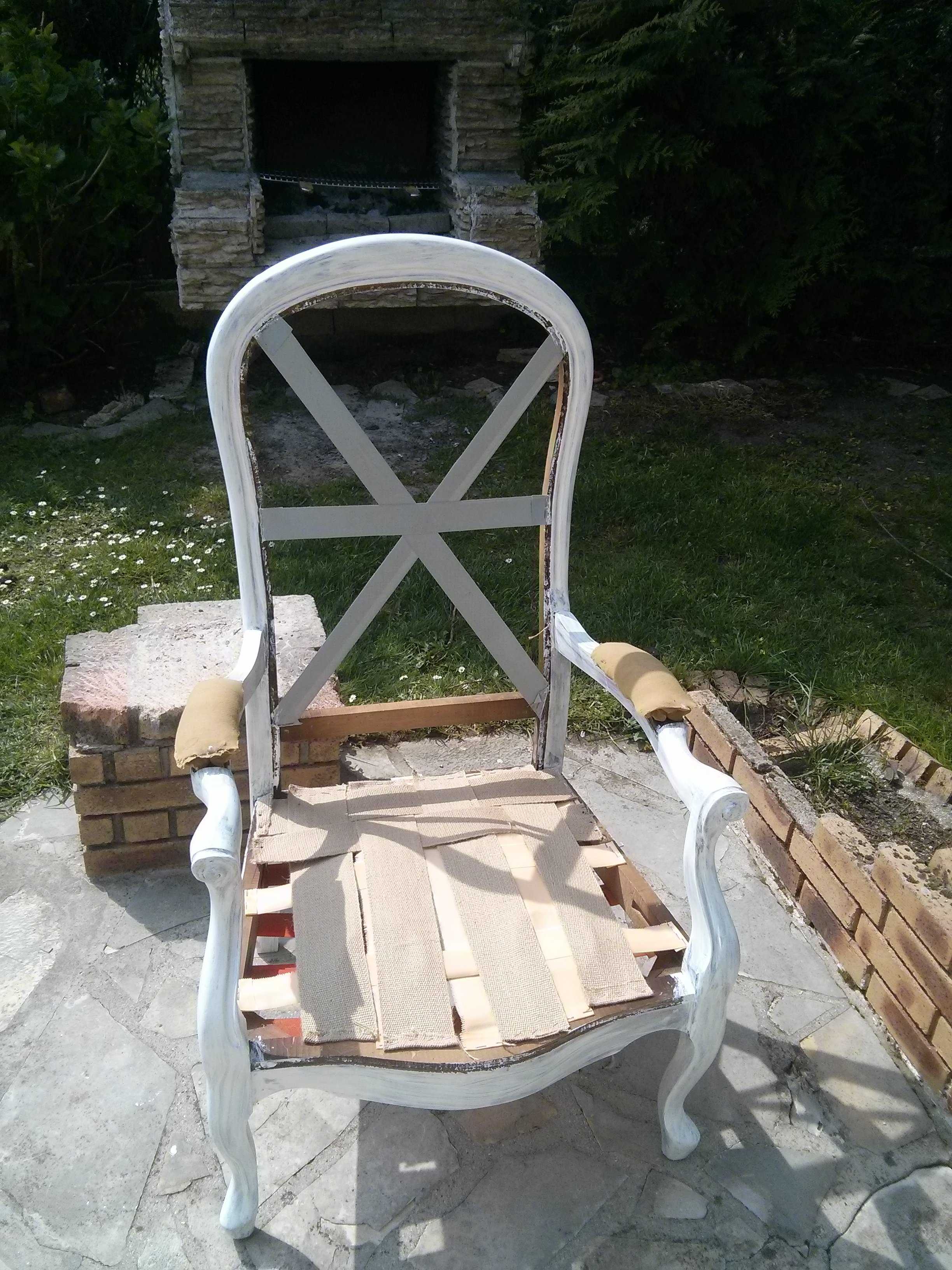 Tutoriel DIY Rénovation d’un vieux fauteuil Voltaire