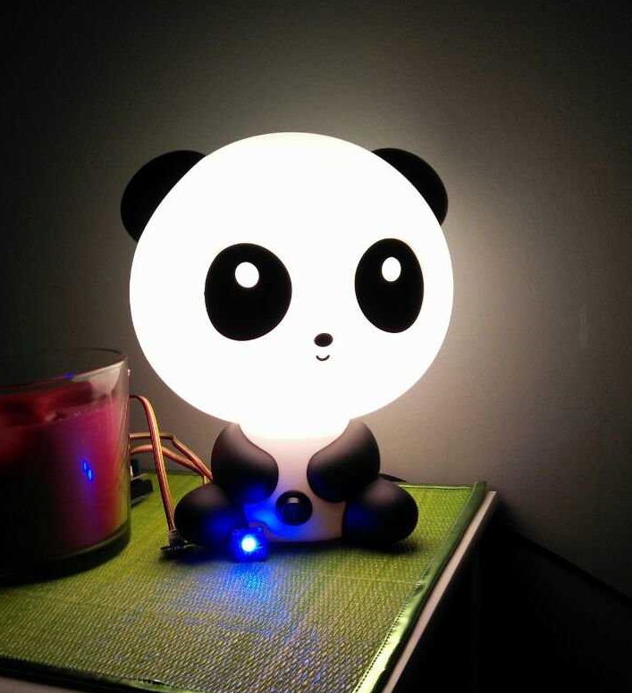Medium lampe panda