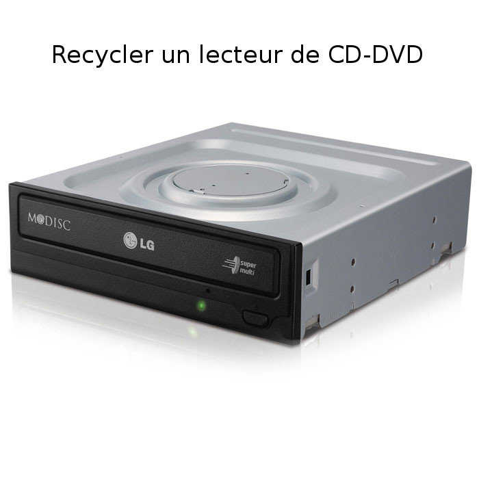 Medium recyclage lecteur cd dvd