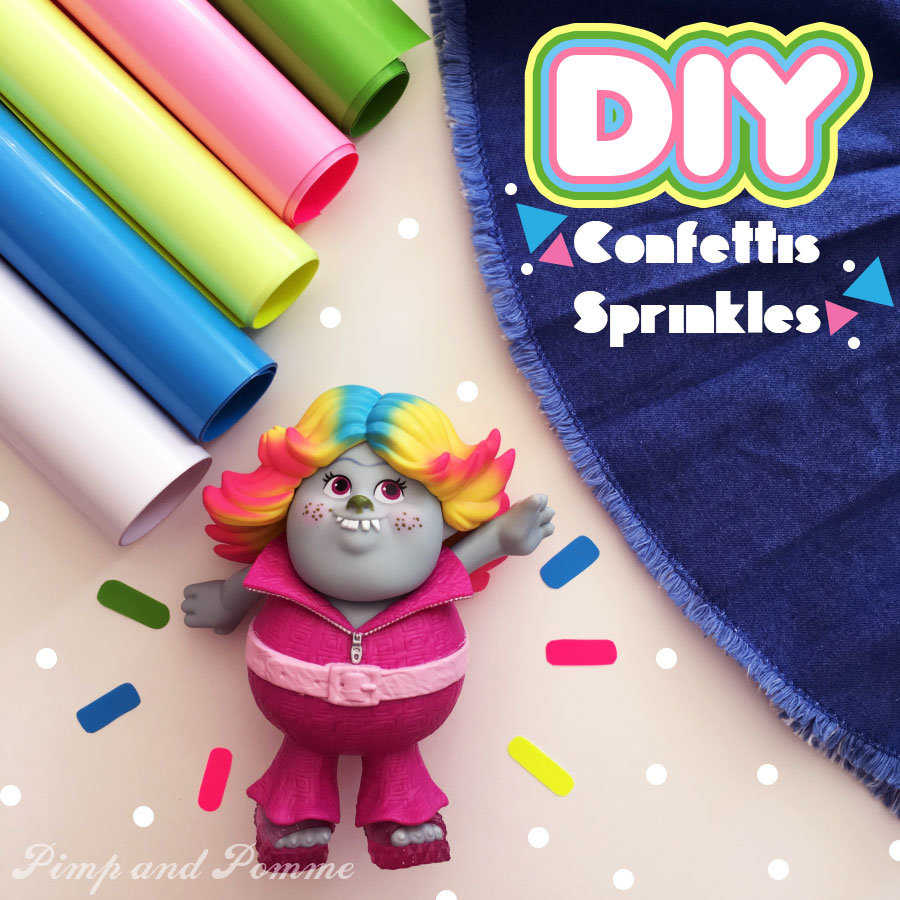 Medium diy jupe donut sprinkles skirt tapealoeil