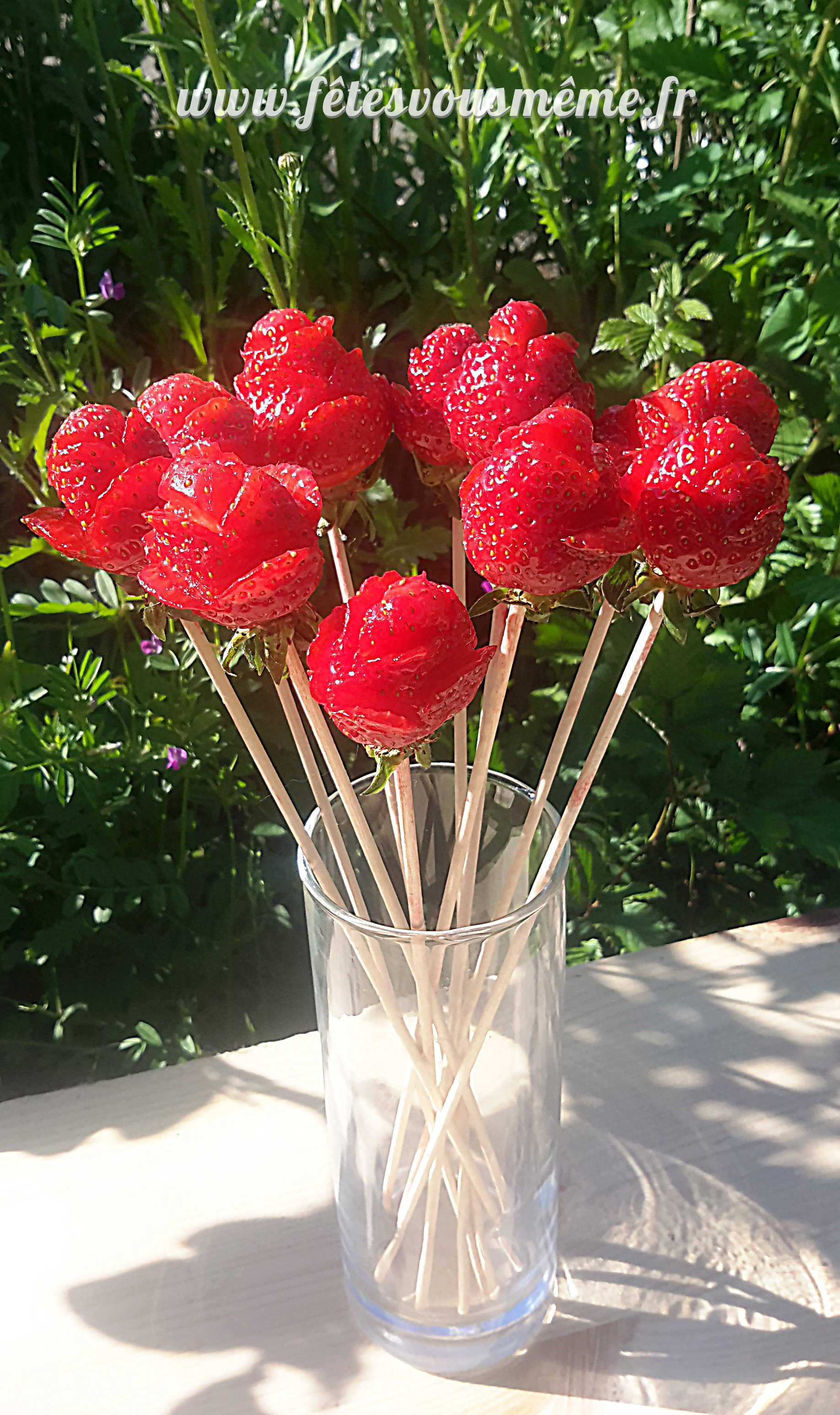 Medium bouquet de fraise